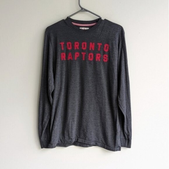 NBA Toronto Raptors embroidered long sleeve tee shirt - Picture 1 of 7